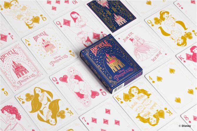 Playing Cards: Bicycle: Bicycle Disney Princess Pink/Navy Mix