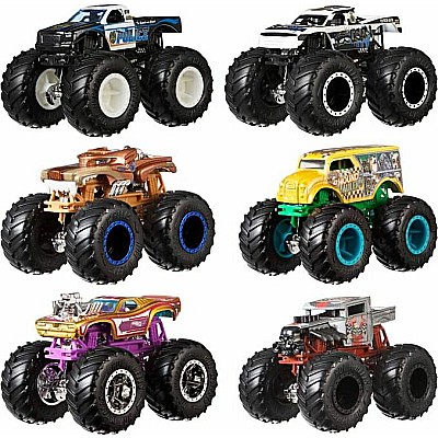 Hot Wheels: Monster Trucks: Demo Doubles 2-Pack (assorted)