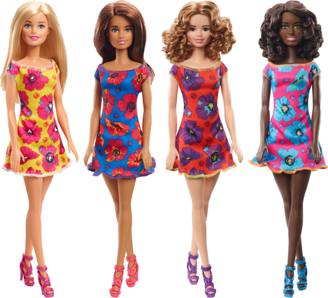 Barbie Floral Dress Doll (Assorted)