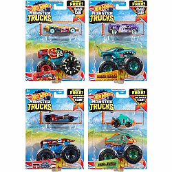 Hot Wheels - Monster Truck - Truck and Car Promo (Assorted)