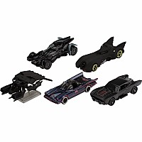 Hot Wheels - Batman Premium 5-Pack