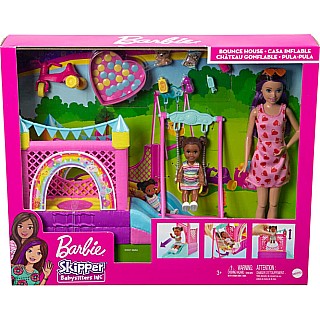 Barbie Skipper Bounce House Playset