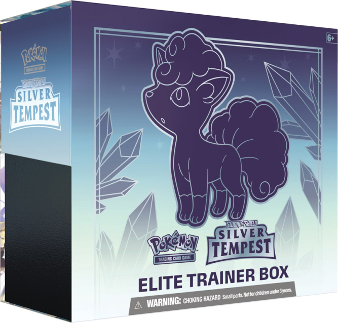 Pokemon TCG - Sword and Shield 12 - Silver Tempest Elite Trainer Box