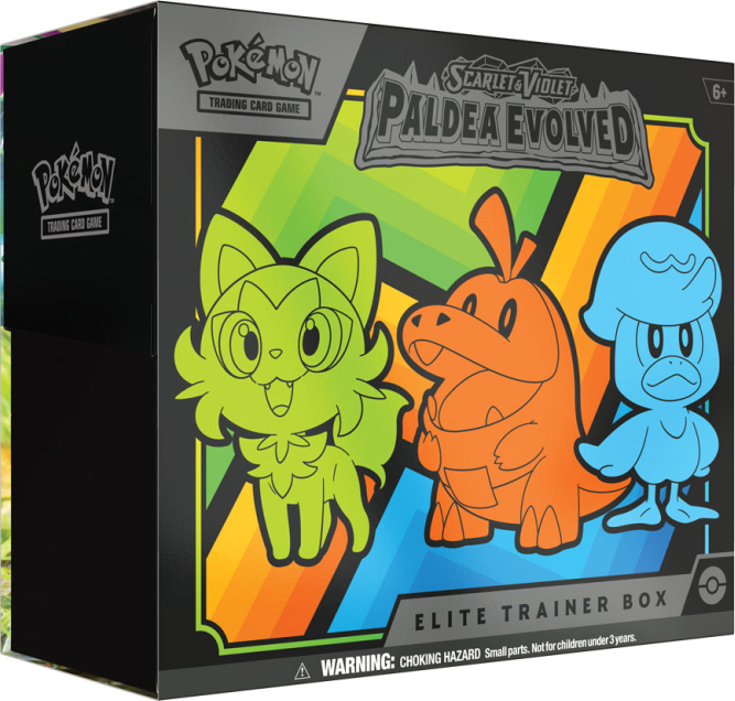 Pokemon TCG - Scarlet and Violet 2 - Paldea Evolved - Elite Trainer Box