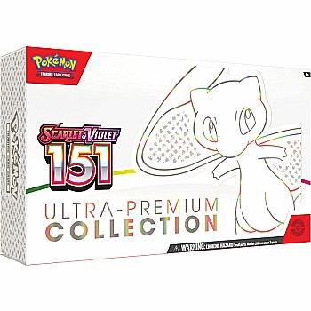 Pokemon Trading Cards Scarlet and Violet 151, Ultra-Premium Collection
