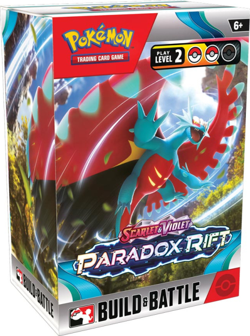 Pokemon TCG - Scarlet and Violet 4 - Paradox Rift - Build and Battle Box