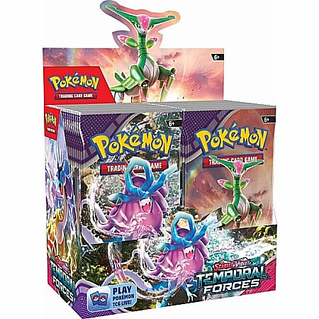 Pokémon TCG: Scarlet and Violet 5: Temporal Forces: Booster Bundle