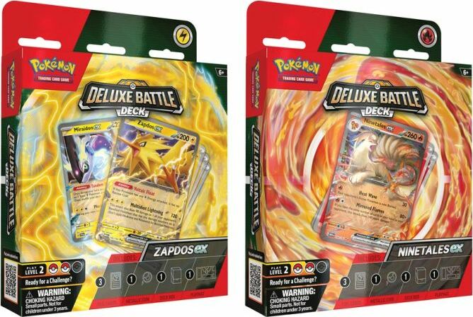 Pokémon TCG: Ninetales/Zapdos ex Battle Deck