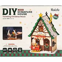 Twinkling Christmas House