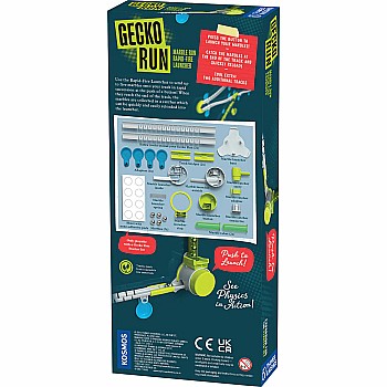 Gecko Run: Marble Run Rapid-Fire Launcher Expansion Pack