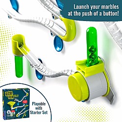 Gecko Run: Marble Run Rapid-Fire Launcher Expansion Pack