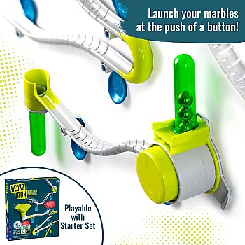 Gecko Run: Marble Run Rapid-Fire Launcher Expansion Pack