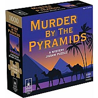 Classic Mystery Jigsaw Puzzle: Murder by The Pyramids