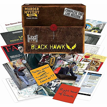 Murder Mystery Party Case Files: Mission Blackhawk