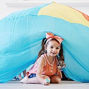 The Original AirFort - Beach Ball Blue