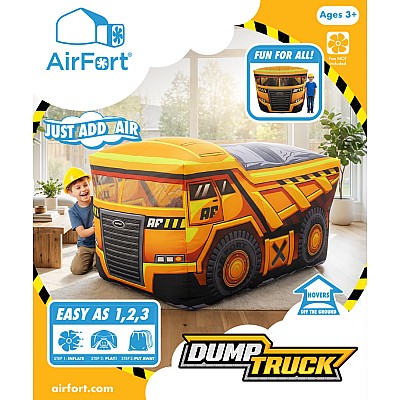 The Original AirFort - Big Yellow Dump Truck
