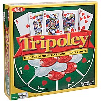 Ideal Tripoley Deluxe Mat Edition Card Game