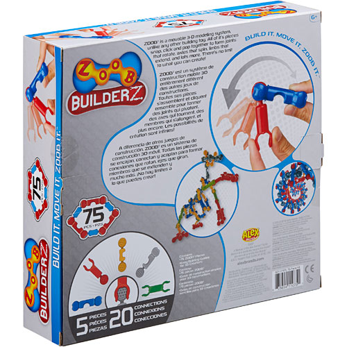 zoob 75 piece building set