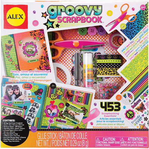 alex toys craft groovy scrapbook