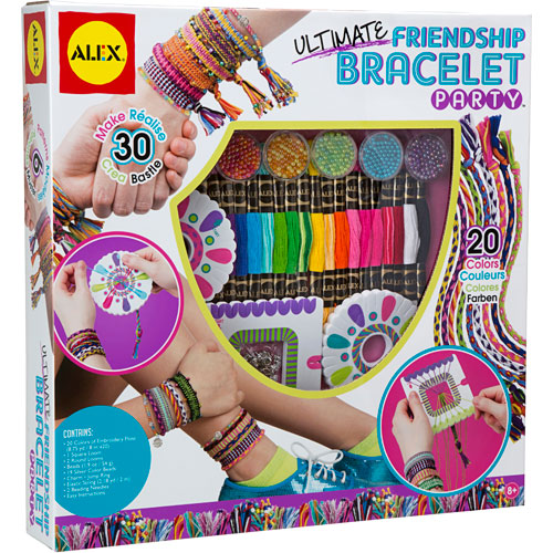 Alex DIY Wear Ultimate Friendship Bracelet Party Kids Art and Craft Activity