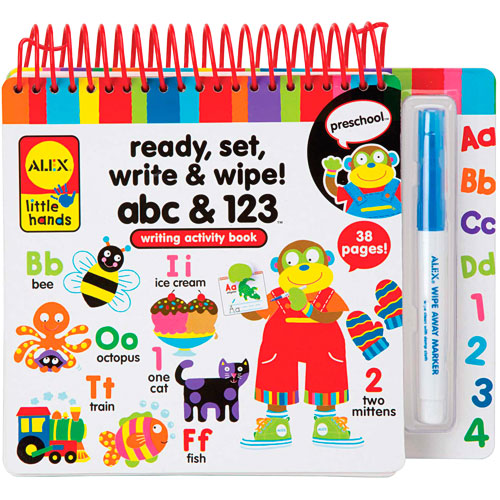 ​ALEX Toys Little Hands ABC 123 First Words 