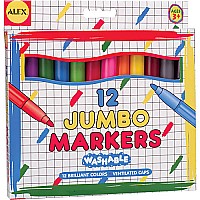 Washable Jumbo Markers (12)