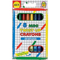 Mini Twist Up Crayons (8)