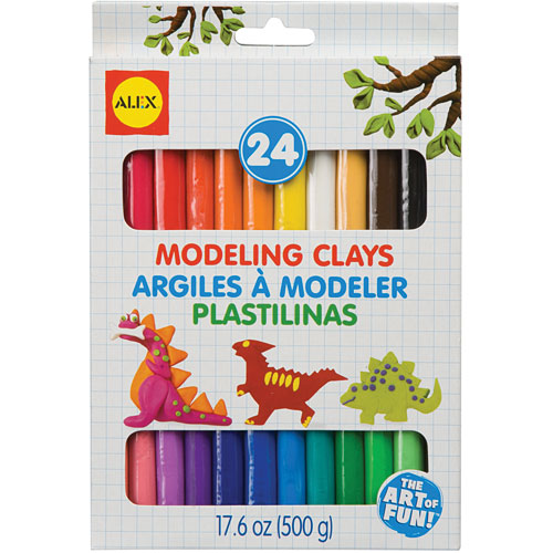 Modeling Clay 200g 10 Pkg-assorted