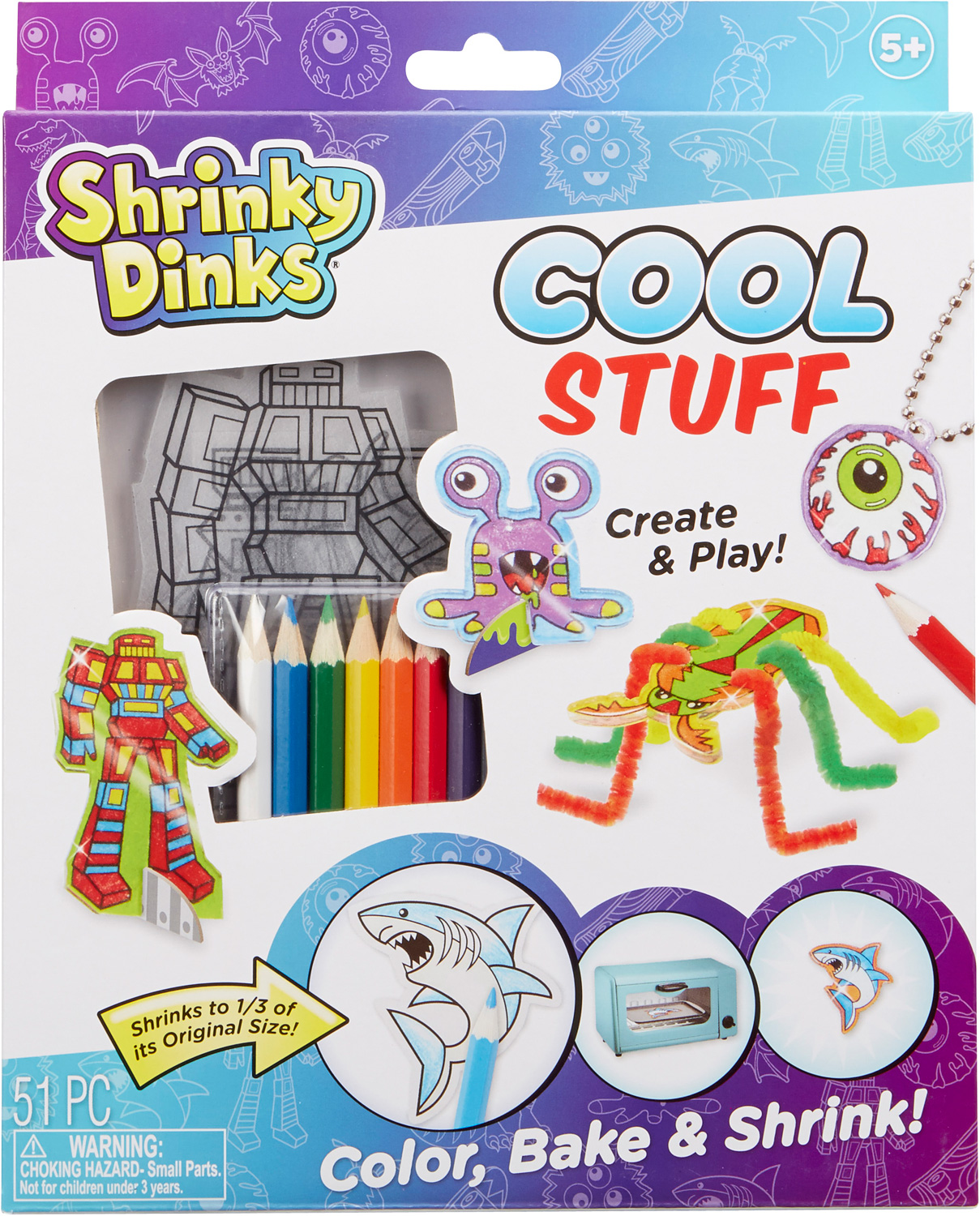 Shrinky Dinks Cool Stuff - Cheeky Monkey Toys