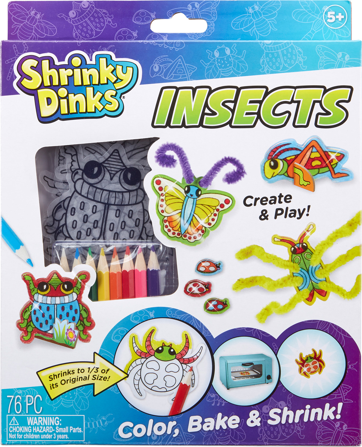 Shrinky Dinks Cool Stuff Activity Set, Kids Art and Craft Activity Set