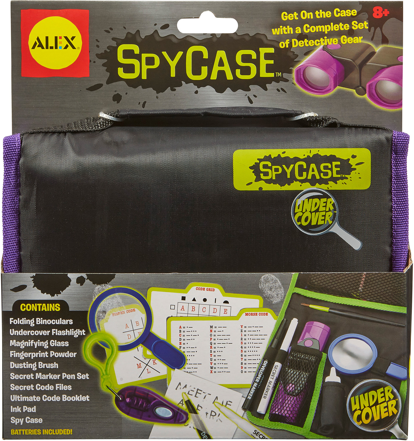 Details about  / Alex Undercover Spy Case Detective Gear Set Kids Spy Kit
