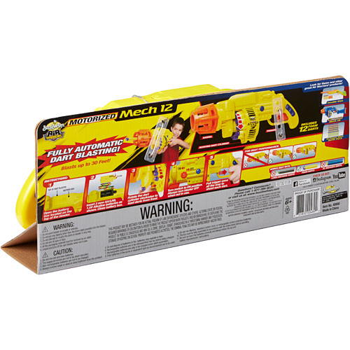Buzz Bee Toys Air Warriors Motorized Mech 12 Blaster - Junction Hobbies and Toys