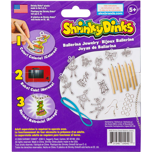 Shrinky Dinks Jewelry - Fun Stuff Toys