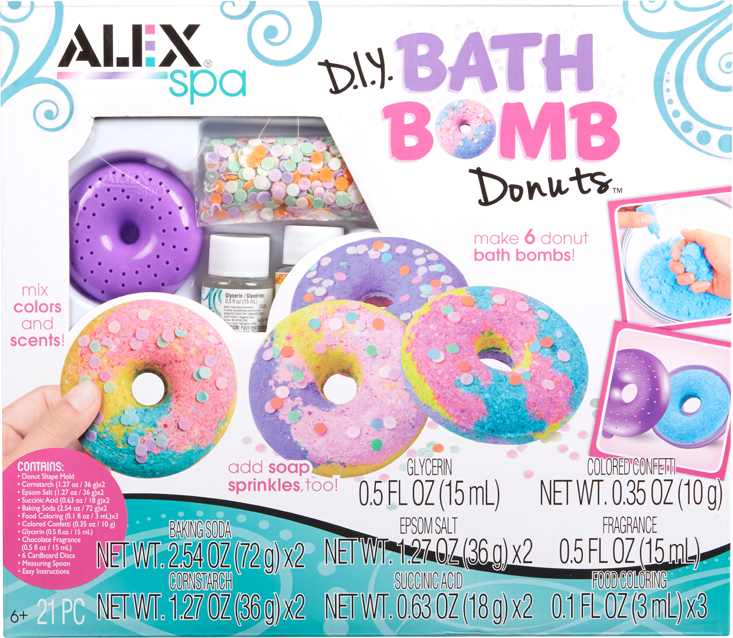 DIY Shaped Bath Bomb Kit
