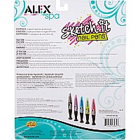 Alex Spa Hot Hues Sketch It Nail Pens Kiddlestix Toys