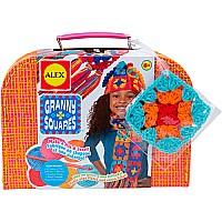 ALEX Toys Craft Granny Squares Crochet Kit