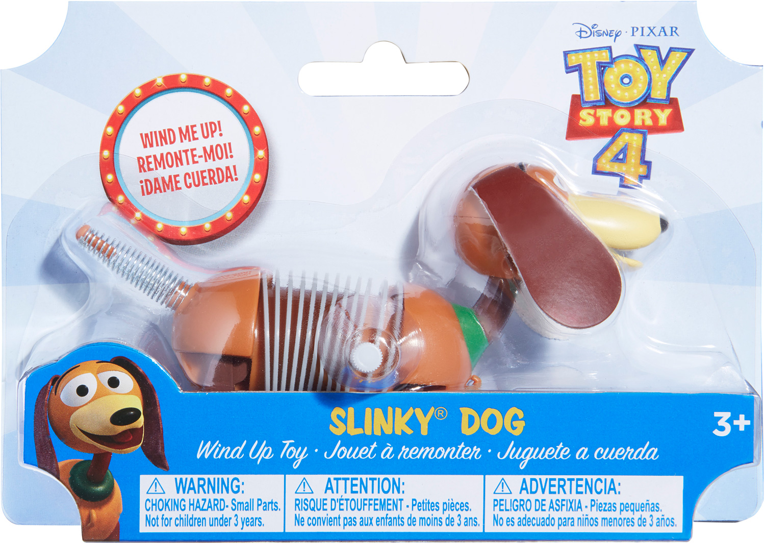 Disney Pixar Toy Story 4 Wind Up Slinky Dog Boing Toy Shop