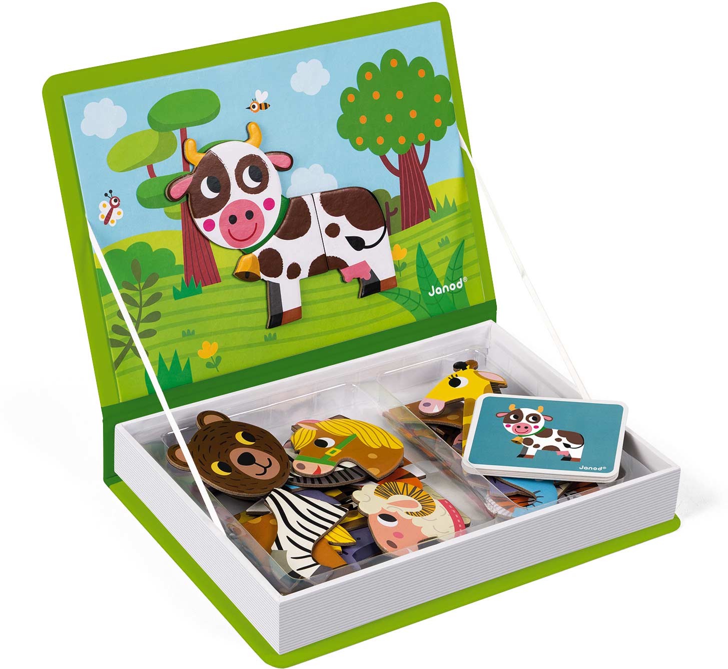 Janod Magneti'Book Animals - Lucky Duck Toys