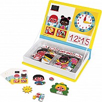 Janod Magnetibook Learn to Tell the Time