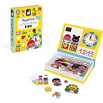 Janod Magnetibook Learn to Tell the Time