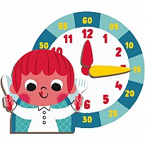 Janod Magnetibook Learn to Tell the Time