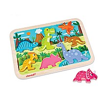 Janod Dinosaurs Chunkly Puzzle