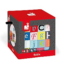 Janod Kubix 40 Letters and Numbers Blocks