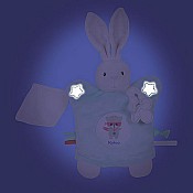 Kaloo Imagine Doudou Puppet Rabbit - Aqua