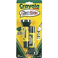 CRAYOLA Glue Stick, Washable, .29oz 2/ CD 12/ Cs