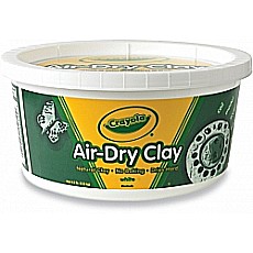 AIR Dry Clay 2.5 Lb Bucket Wht (4)