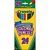 Crayola 24 Asstd Long Pencils 6/ 36