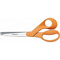 Scissors, 8" Bent Orange Right Hand CD (6)