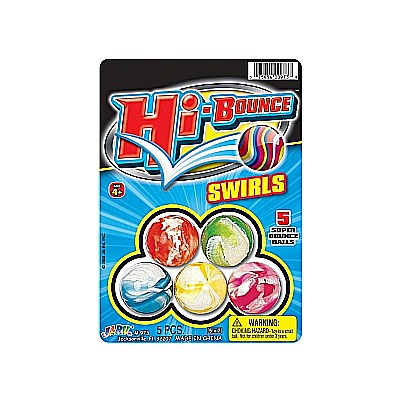 Hi Bounce Ball 5 Swirl (24/ 144)