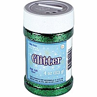 Glitter Kelly (green) 4oz Jar (12)